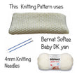 Load image into Gallery viewer, Bernat-Softee-Baby-DK-Yarn-Knitting-Pattern-Baby-Antique-White