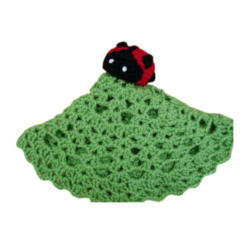 Crochet Pattern for Baby Lovey Lovie Comfort Bankie Ladybug Ladybird