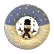 Load image into Gallery viewer, Christmas Decoration Snowman Wreath CROCHET PATTERN