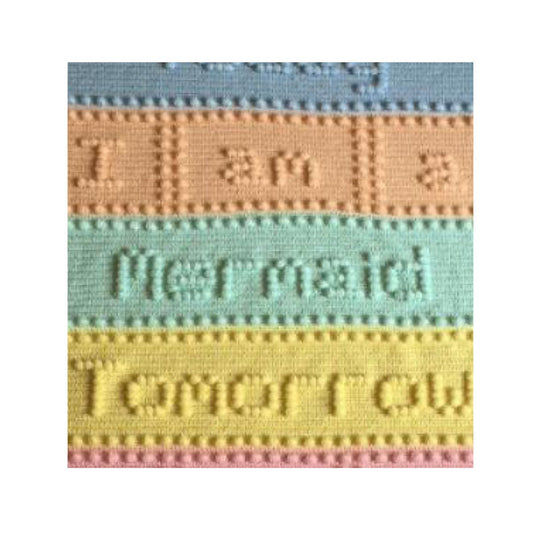 Mermaid & Unicorn Lap Blanket Crochet Pattern for Kids Blanket Mermaid Childs Puff Stitch Bobbles