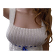 Load image into Gallery viewer, Waves Ladies Top Crochet Pattern Crochet Pattern for Ladies Wave Top Bodice
