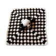 Load image into Gallery viewer, Crochet Pattern for Panda Bear Lovey Lovie Security Blanket Black White