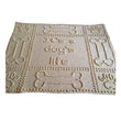 Load image into Gallery viewer, Dog Blanket Crochet Pattern Crochet Pattern for Blanket Its a Dogs Life with Bones and Paw Prints