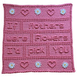 Load image into Gallery viewer, If Mothers Were Flowers Lap Blanket CROCHET PATTERN - One-piece