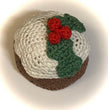 Load image into Gallery viewer, Free Christmas Pudding Crochet Pattern