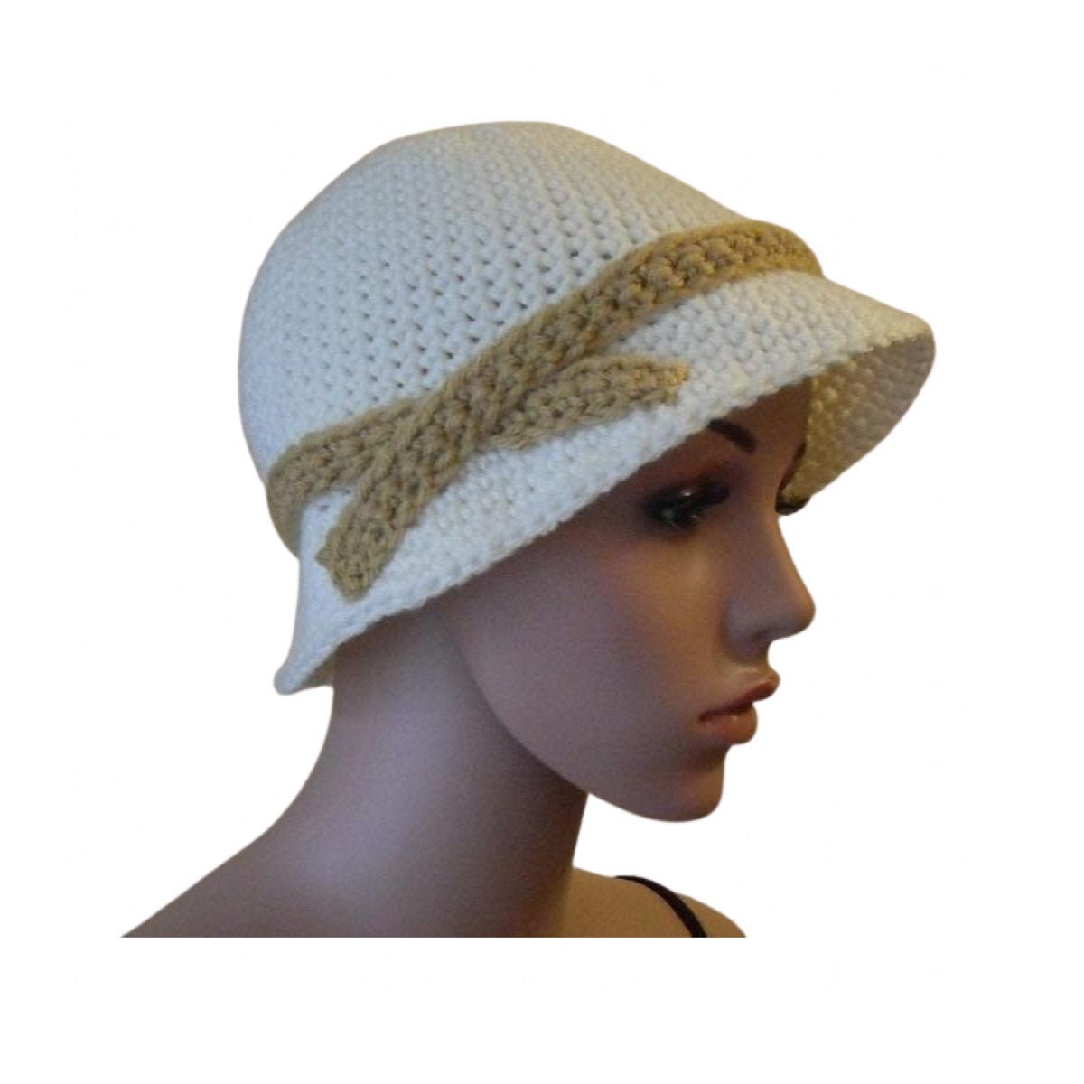 FREE CROCHET PATTERN for 1920's Flapper Cloche hat