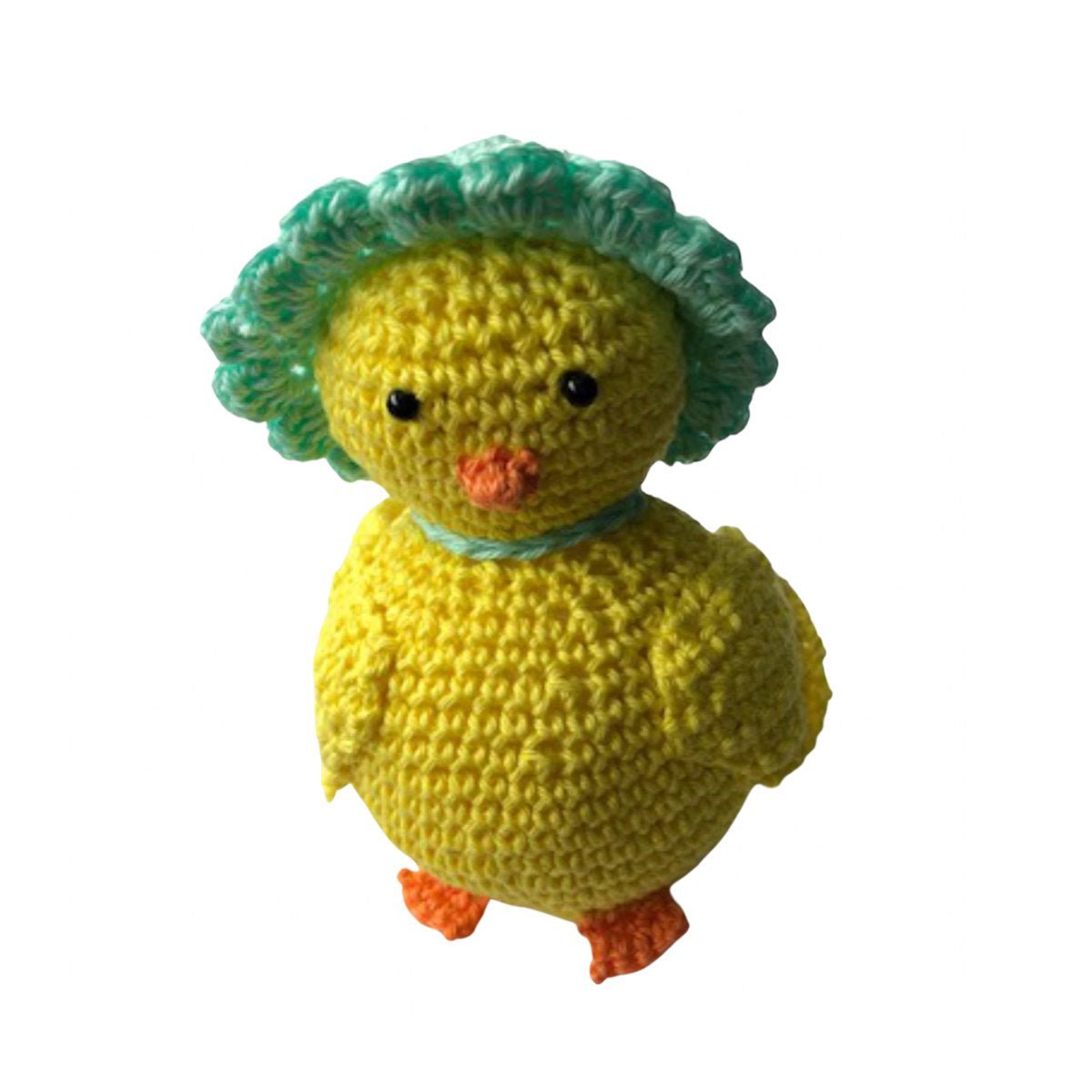 Free Crochet Pattern for Easter Chick Bonnet Seasonal Amigurumi