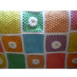 Load image into Gallery viewer, Free Crochet Pattern for Throw Blanket Daisy Popcorn Motifs Squares Granny