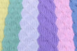 Load image into Gallery viewer, Free Intarsia Knitting Pattern Cable Baby Blanket Waves Rainbow