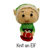 Load image into Gallery viewer, KNITTING PATTERN Christmas Characters Set 1 - Santa | Mrs Claus | Elf | Present