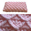 Load image into Gallery viewer, Pretty Lace Baby Blanket Knit Pattern Little Peaks