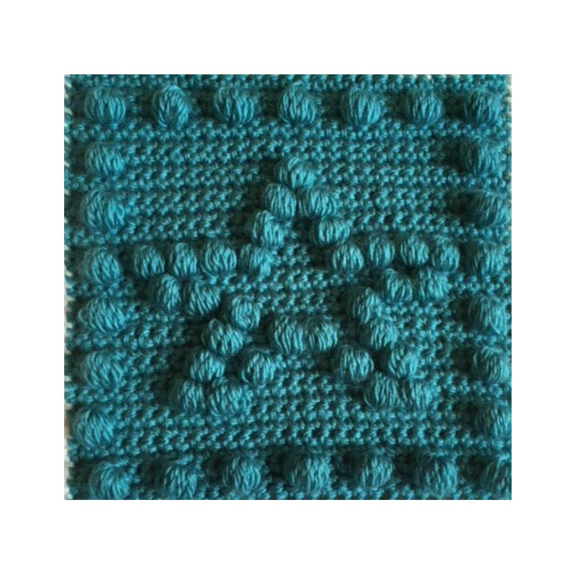 Star Crochet Motifs Baby Blanket Pattern
