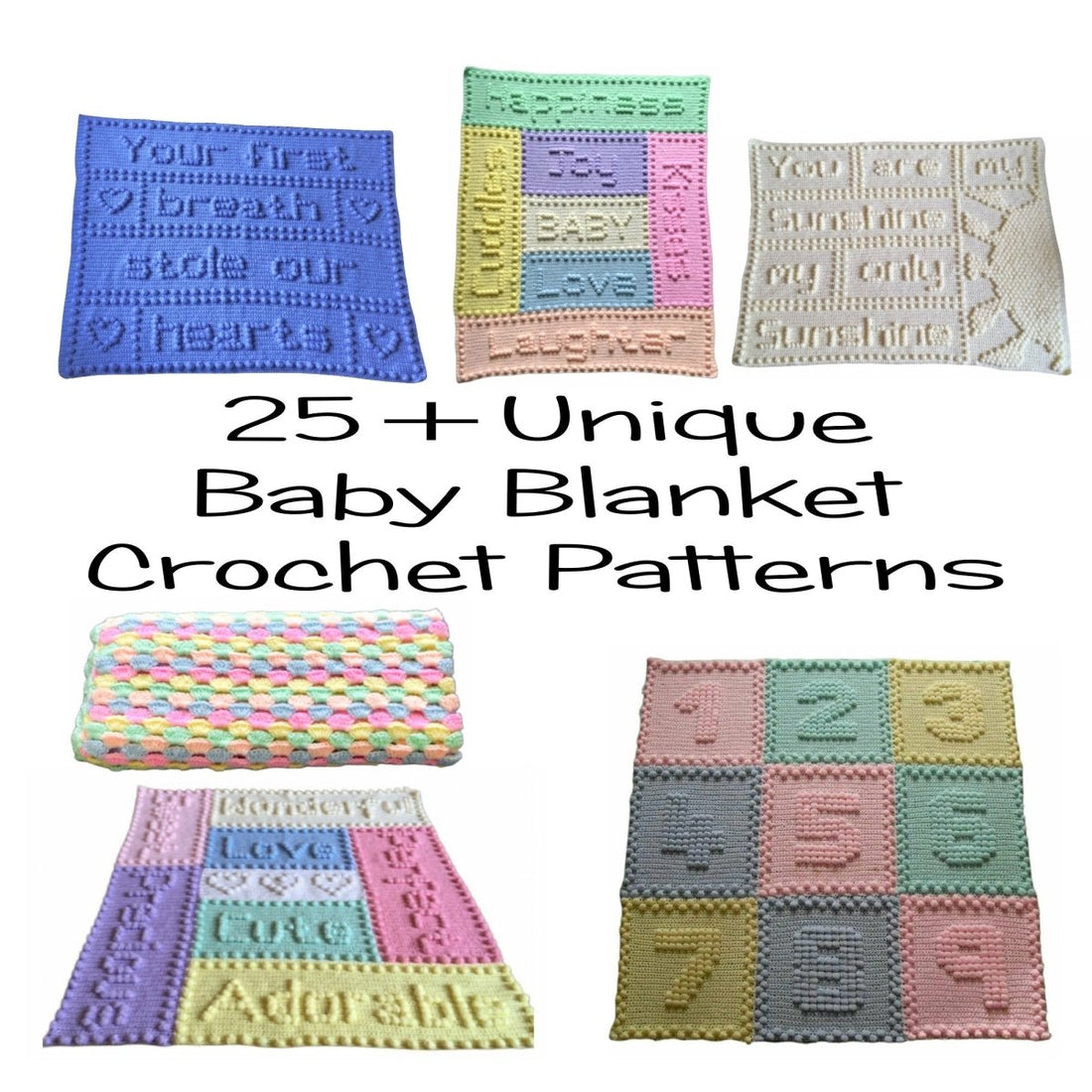 25+ Unique Baby Blanket Crochet Patterns