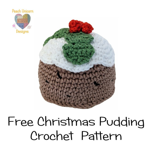 Free-Christmas-Pudding-Crochet-Pattern-Icing-Holly-Decoration-Ornament