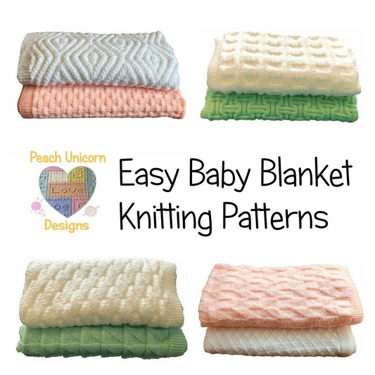 Easy Knitting Patterns for Baby Bankets knit babies