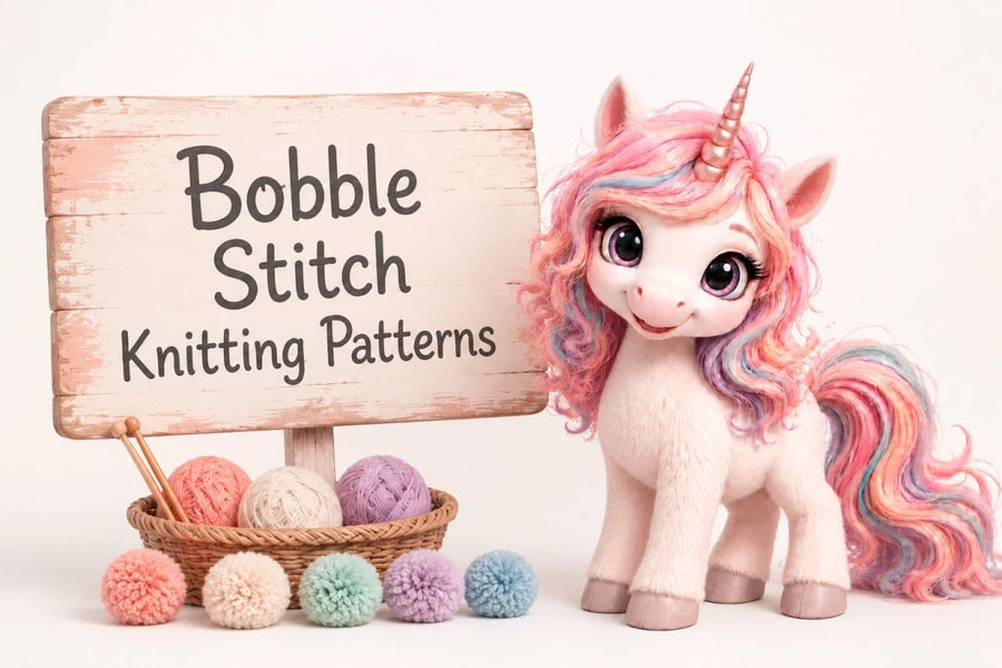 Bobble Stitch Knitting Patterns