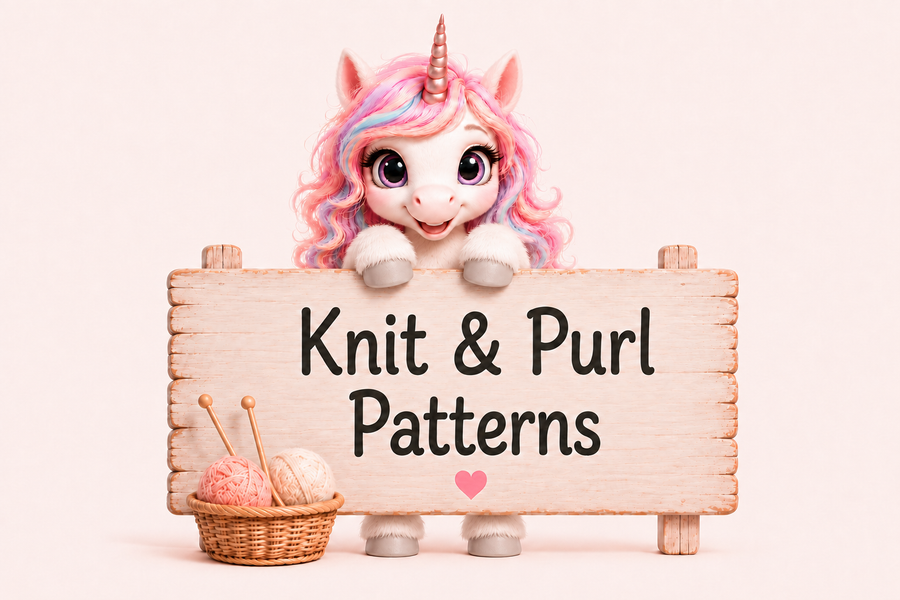 Knit & Purl Baby Blanket Patterns
