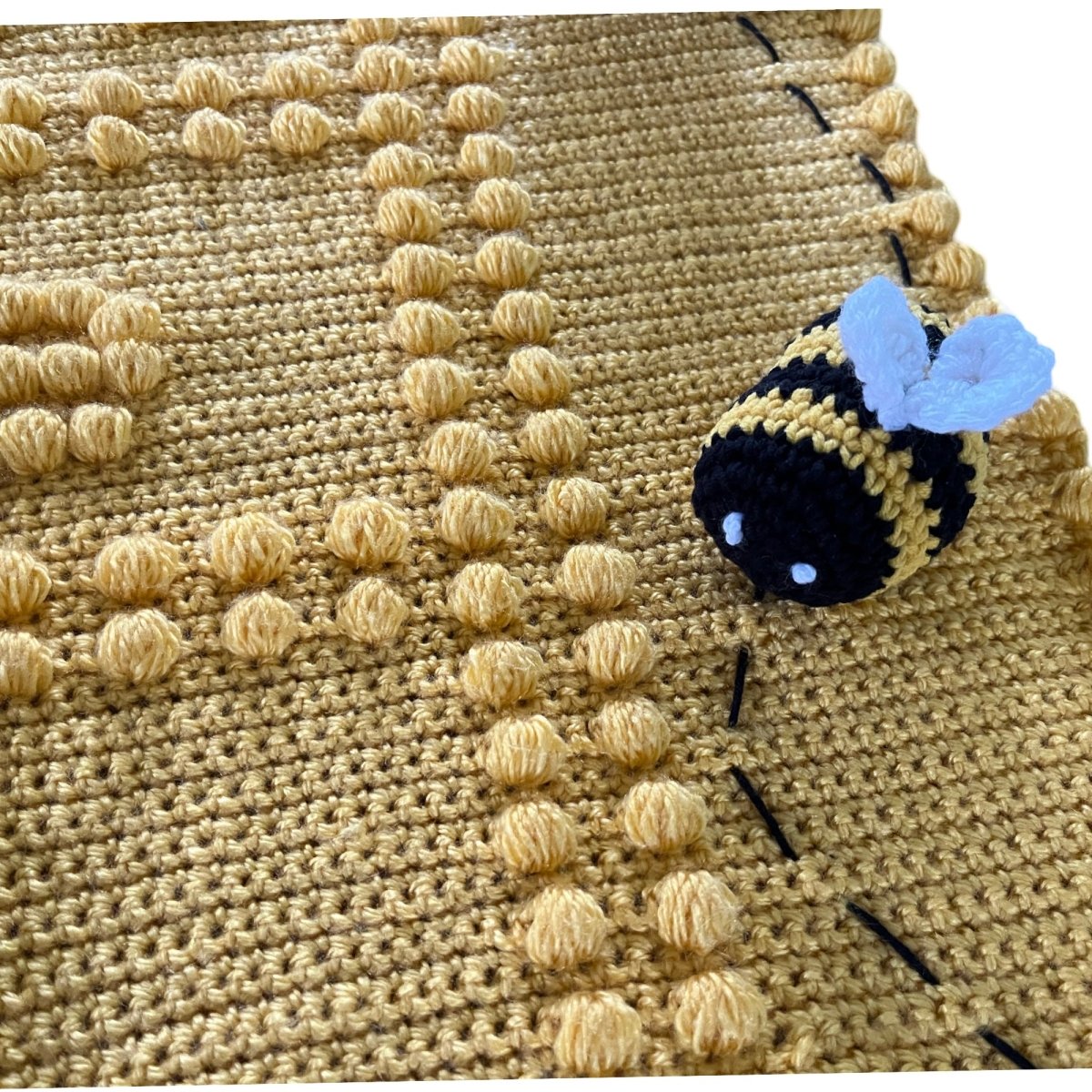Be Happy Be You Baby Blanket CROCHET PATTERN