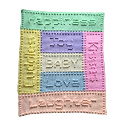 Joy Motifs Baby Blanket CROCHET PATTERN