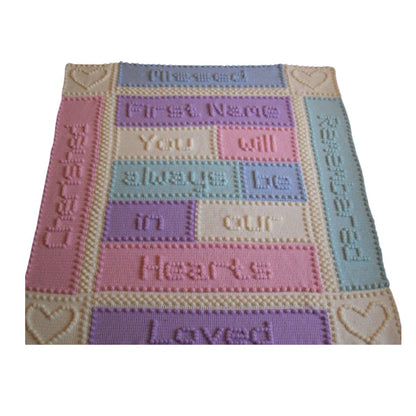 Remembrance Lap Blanket CROCHET PATTERN - Motifs