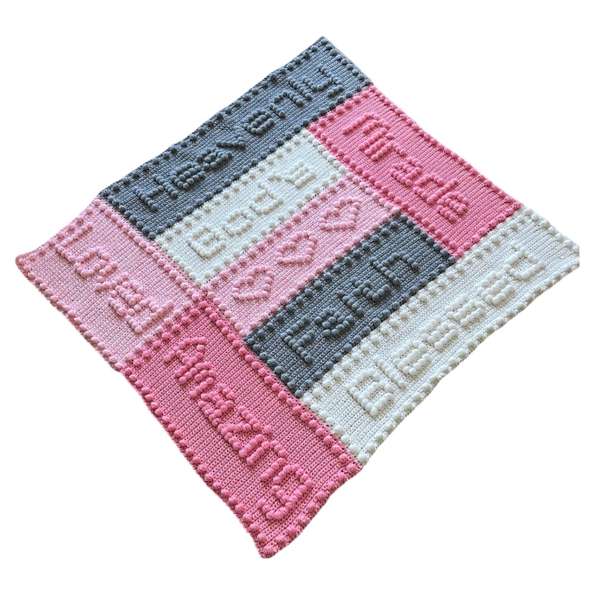 Faith Motifs Baby Blanket CROCHET PATTERN