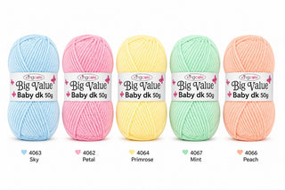 King Cole Big Value Baby DK Yarn 50g