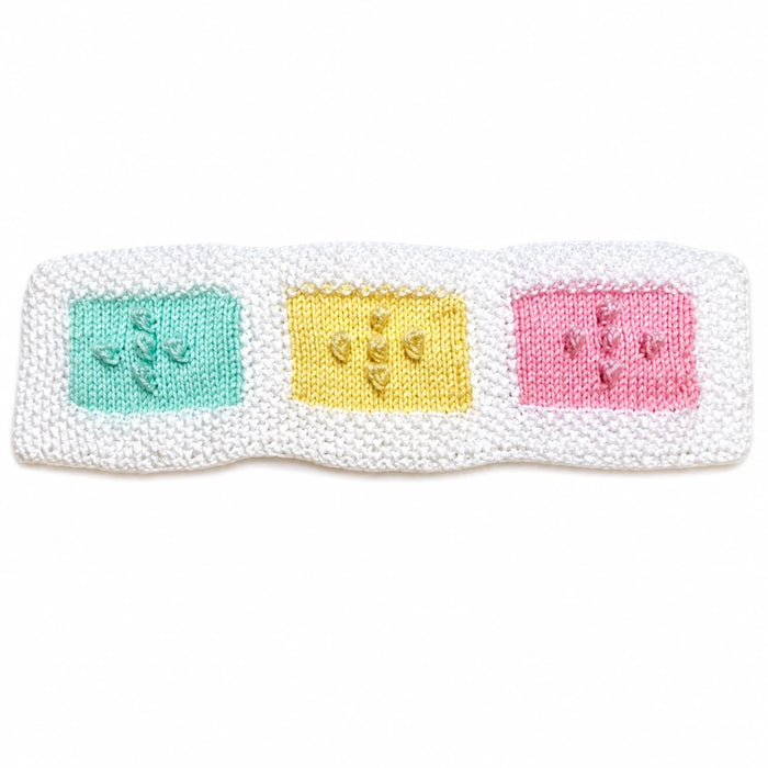 Free Bobble & Intarsia Practice Squares