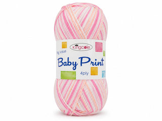 King Cole Prints 4ply yarn