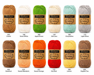 Scheepjes Catona Cotton yarn