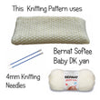 Load image into Gallery viewer, Bernat-Softee-Baby-DK-Yarn-Knitting-Pattern-Baby-Antique-White

