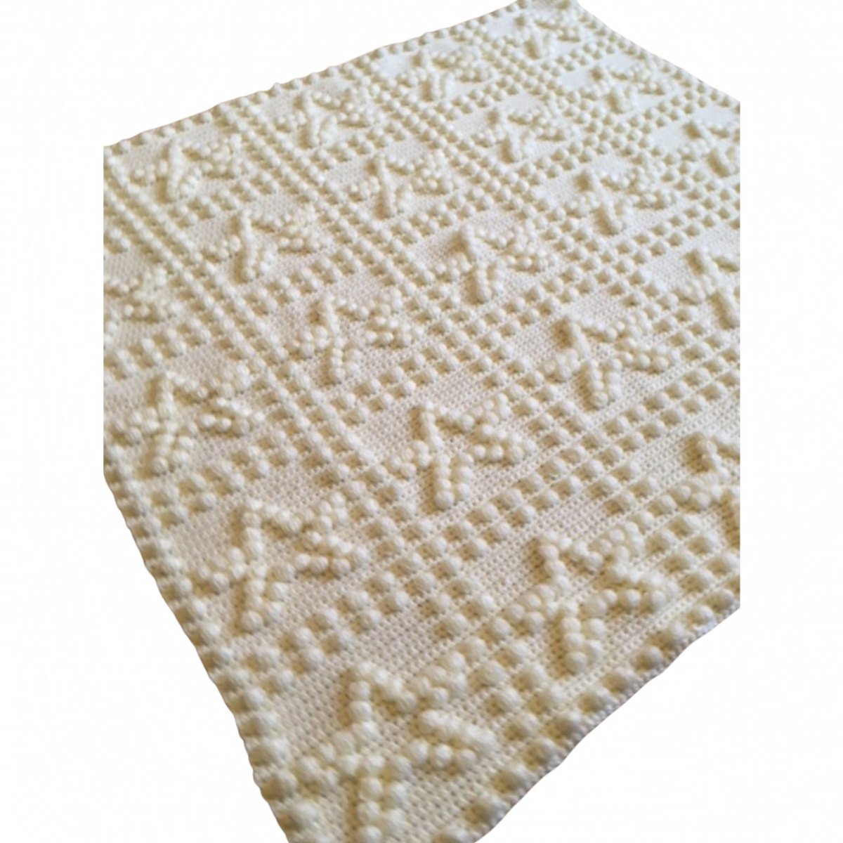 Crochet Babies Blanket Pattern Baby Boy Stars