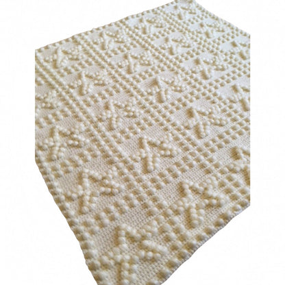 Crochet Babies Blanket Pattern Baby Boy Stars