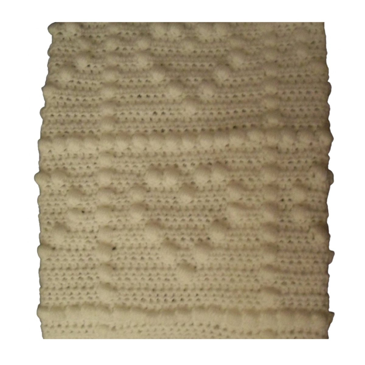 Hearts Puff One-piece Baby Blanket Crochet Pattern for Baby Blanket Hearts 1-Piece Half Double