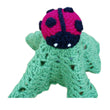 Load image into Gallery viewer, Crochet Pattern for Baby Ladybug Lovey Lovie Blankie Ladybird
