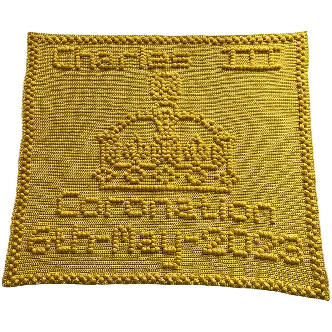 King's Coronation Lap Blanket May 2023 - FREE Crochet Pattern
