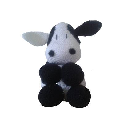 Crochet Pattern for Cow Kids Amigurumi Pillow Cushion Toy 