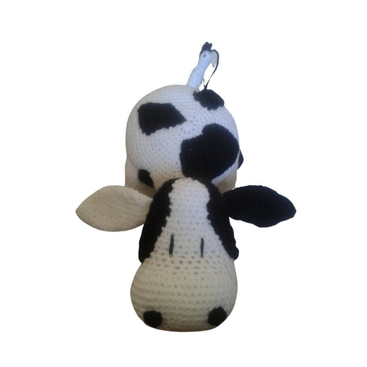 Crochet Pattern for Cow Kids Amigurumi Pillow Toy Standing