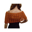 Load image into Gallery viewer, Crochet Pattern for Easy Poncho Wrap Shawl Ladies Simple Back 
