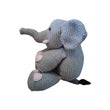 Load image into Gallery viewer, Crochet Pattern for Elephnt Pillow Cushion Amigurumi Toy Side View
