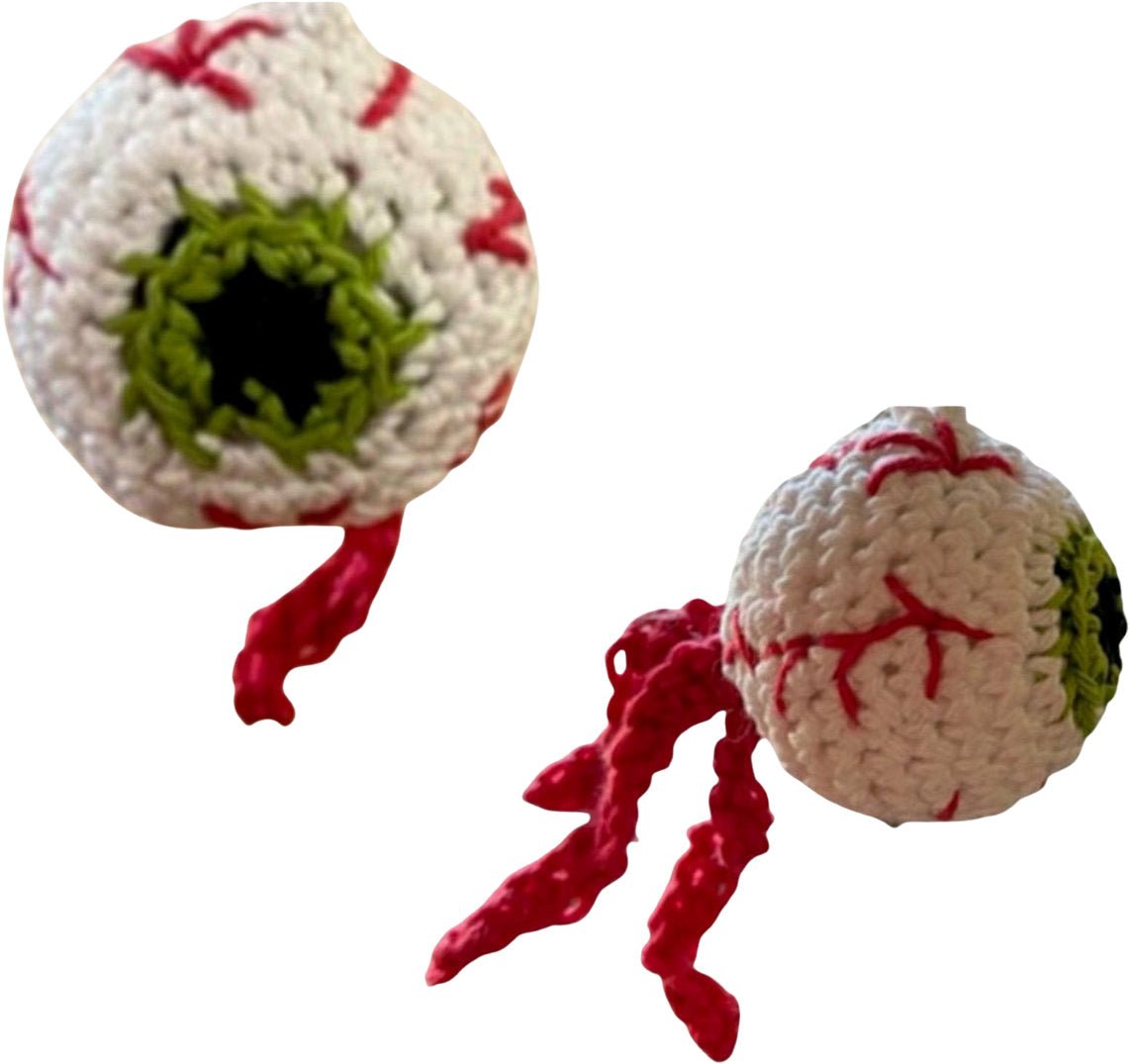 Halloween Decorations Crochet Patterns for Pumpkin, Spider, Eyeball + more