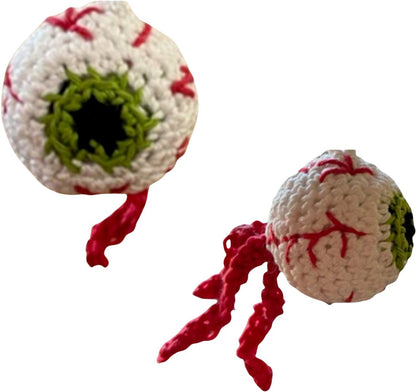 Halloween Decorations Crochet Patterns for Pumpkin, Spider, Eyeball + more