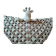 Load image into Gallery viewer, Crochet Pattern for Giraffe Baby Lovie Lovey Blankie Comfort Blanket Granny Square
