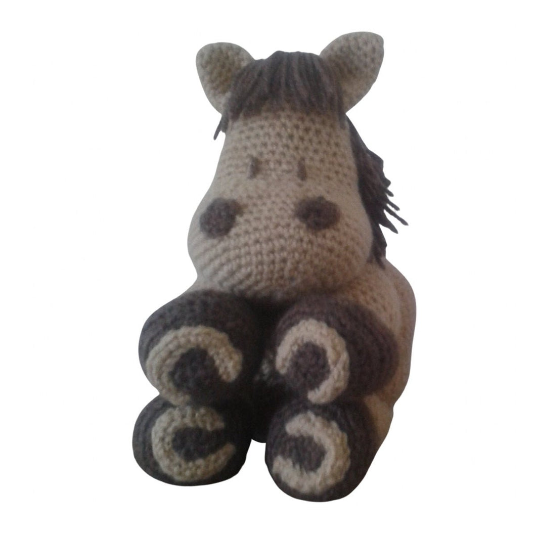 Crochet Pattern for Kids Horse Cushion Pillow Amigurumi Toy