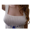 Load image into Gallery viewer, Crochet Pattern for Ladies Wave Top Bodice
