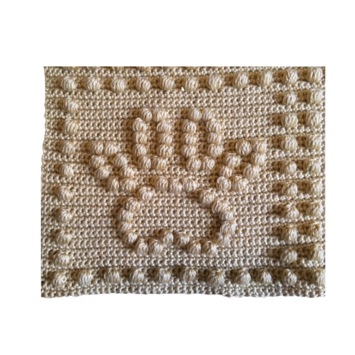 Dog Blanket Crochet Pattern Crochet Pattern for Blanket Paw Print