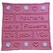 Load image into Gallery viewer, If Mothers Were Flowers Lap Blanket CROCHET PATTERN - One-piece
