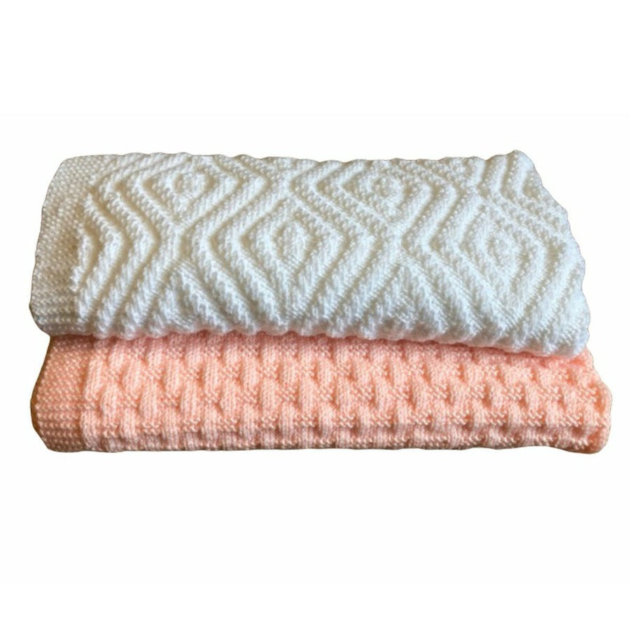 Easy Baby Blanket Knitting Patterns Knit and Purl Best DK 