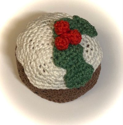 Free Christmas Pudding Crochet Pattern