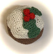 Load image into Gallery viewer, Free Christmas Pudding Crochet Pattern
