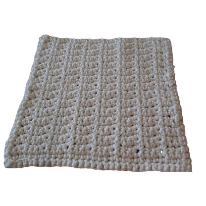 Free Crochet Pattern Easy Dishcloth Plain 